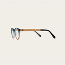 Filter out harmful excess blue light which can cause eye strain, headaches and poor sleep. The ELLIPSE Vanilla features a characteristic rounded dark brown tortoise frame and is composed of durable Italian Mazzucchelli bio-acetate with hand-finished natur