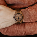 That first instinct and lust for a new adventure. This is the idea that brought the ORIGINAL Collection to life. Hand-carved wooden watches that celebrate the raw aspects of nature, which provide the world its beauty. Each model makes a statement and a gr
