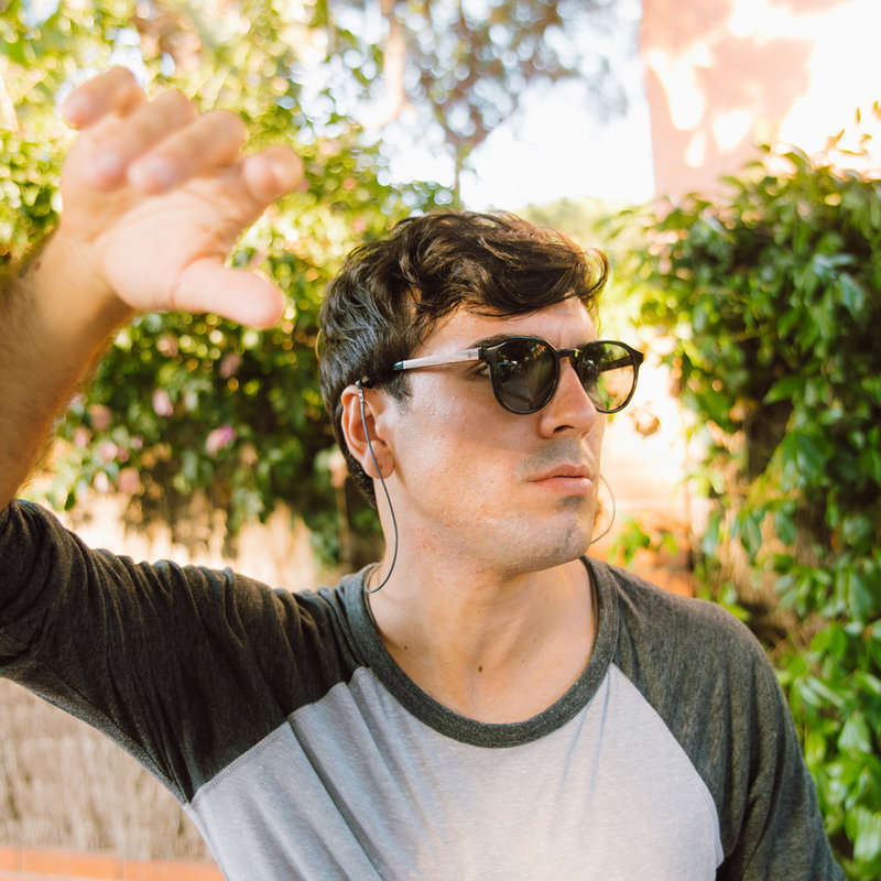 The REVELER Forever Havanas Camo features a sleek geometric dark brown tortoise frame with green camo lenses. Composed of durable Italian Mazzucchelli bio-acetate with hand-finished natural ebony temples and tortoise acetate tips. Bio-acetate is made from