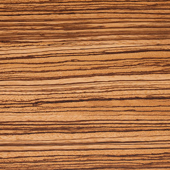 Zebra texture wood sample